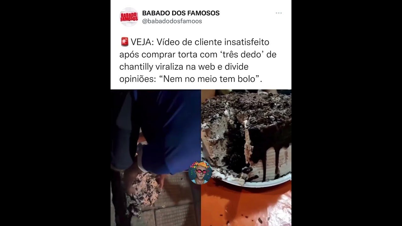 Será que isso é realmente um bolo?