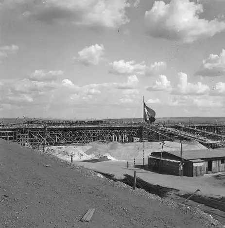 Arquivo Público Nacional/Divulgação Brasília (DF), 16/04/2025 - Construção de Brasília, para a matéria Brasília 65 anos. Foto: Arquivo Público Nacional/Divulgação
