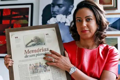 Bruno Peres/Agência Brasil Brasília (DF), 16/04/2025 - Ilka Teodoro fala com a Agência Brasil em matéria sobre matriarcas negras no DF. Foto: Bruno Peres/Agência Brasil