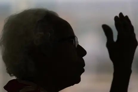 Fabio Rodrigues-Pozzebom/ Agênc Brasília (DF) 24/04/2025 - Cantora e compositora Cátia de França em entrevista à Agência Brasil Foto: Fabio Rodrigues-Pozzebom/ Agência Brasil