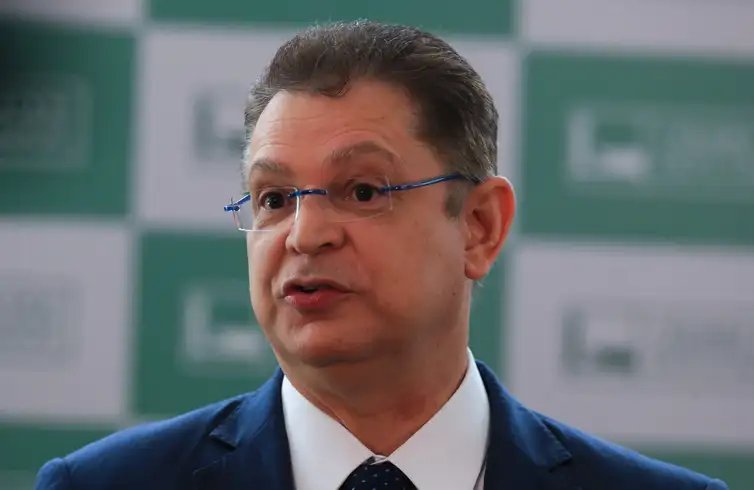 Lula Marques/ Agência Brasil Brasília (DF) 19-12-2024 Deputado Sóstenes Cavalcante durante coletiva a imprensa no salão verde da Câmara dos Deputados. Foto Lula Marques/ Agência Brasil