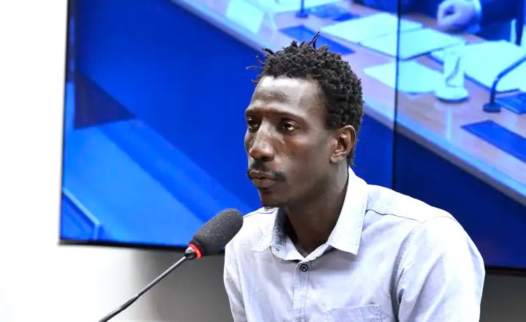 Brasília -  O representante da Organização Viva Rio Ronilso Pacheco da Silva, participa da comissão especial sobre homicídio de jovens no Brasil (Valter Campanato/Agência Brasil)
