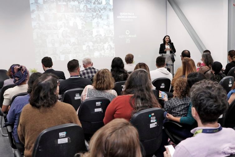 Brasília (DF), 15/05/2025 - Homenagem de 35 anos da Agência Brasil. Foto: Bruno Peres/Agência Brasil