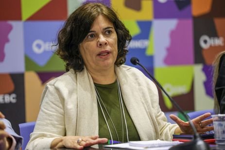 Fabio Rodrigues-Pozzebom/ Agência Brasil Brasília (DF), 09/05/2025 - Diretora de Jornalismo de jornalismo, Cidinha Matos, especial aniversário de 35 anos da agência Brasil
Foto: Fabio Rodrigues-Pozzebom/ Agência Brasil