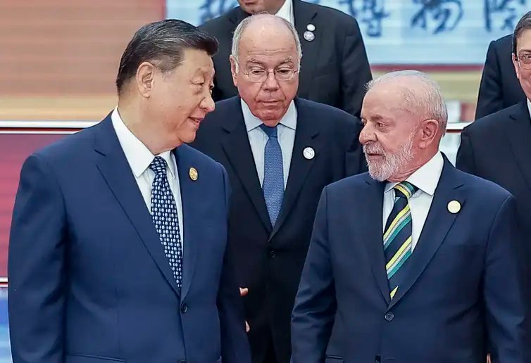Ricardo Stuckert / PR Presidente da República, Luiz Inácio Lula da Silva, durante foto oficial dos Chefes de Delegação. China National Convention Center II, Pequim - China
Foto: Ricardo Stuckert / PR