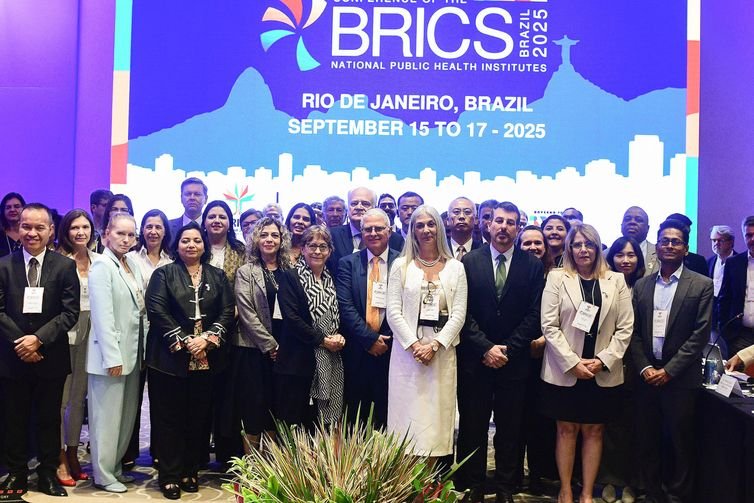Peter Ilicciev/Fiocruz Rio de Janeiro (RJ), 15/09/2025 – Instituiçôes nacionais de saúde publica (BRICS)
Foto: Peter Ilicciev/Fiocruz
