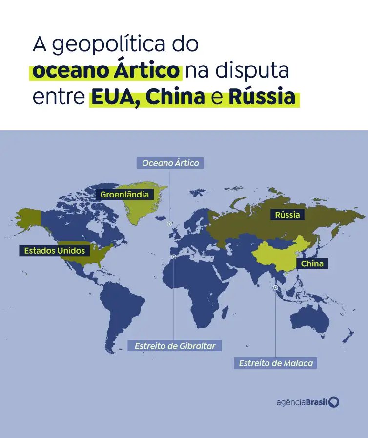 Arte/Agência Brasil mapa da groenlândia 2