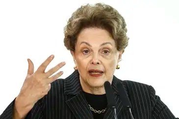 Marcelo Camargo/Agência Brasil Brasília (DF), 07/01/2026 - A presidenta do Banco do BRICS, Dilma Rousseff, durante cerimônia para anúncio da Rede Nacional de Hospitais e Serviços Inteligentes do SUS e assinatura de contrato de empréstimo com o Banco do BRICS (NDB) para a implantação do primeiro hospital inteligente do Brasil, em cerimônia no Palácio do Planalto. Foto: Marcelo Camargo/Agência Brasil