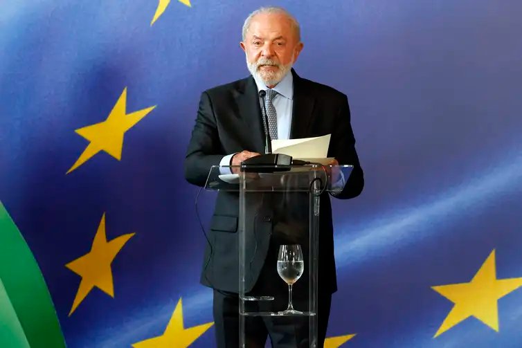 Tânia Rêgo/Agência Brasil Rio de Janeiro (RJ), 16/01/2026 - O presidente da República, Luiz Inácio Lula da Silva, recebe a presidente da Comissão Europeia (CE), Ursula van der Leyen, para reunião no Palácio do Itamarati antes da assinatura do acordo Mercosul - União Européia. Foto: Tânia Rêgo/Agência Brasil