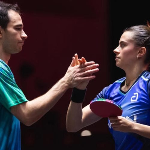 Calderano e Bruna Takahashi vão à semi de duplas do Smash de Singapura